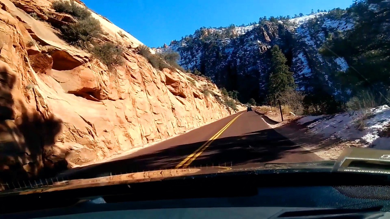 Zion’s Best Kept Secret: The Mt. Carmel Highway Winter Magic