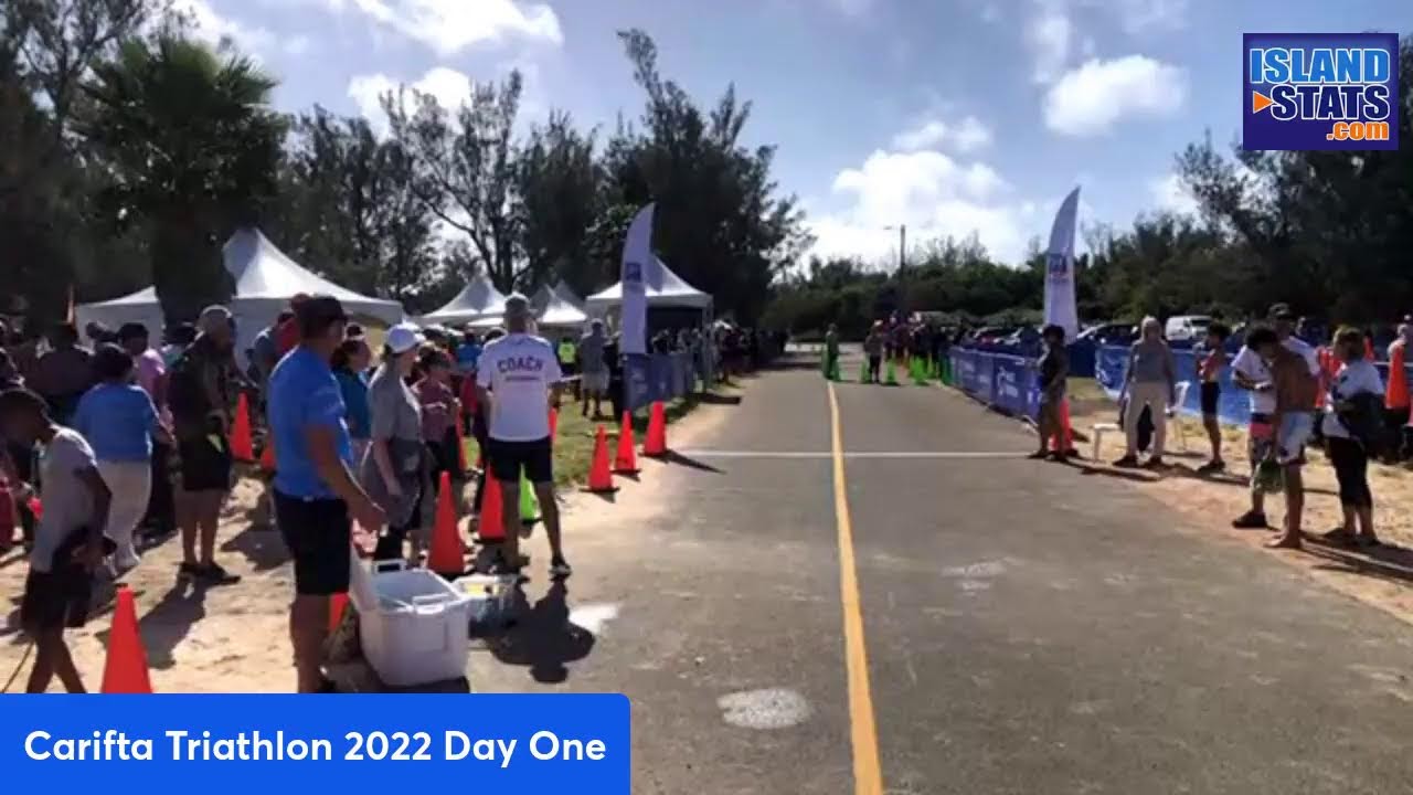 Carifta Triathlon Bermuda Day One 2022