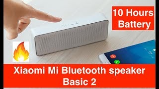 mi bluetooth speaker basic 2 battery