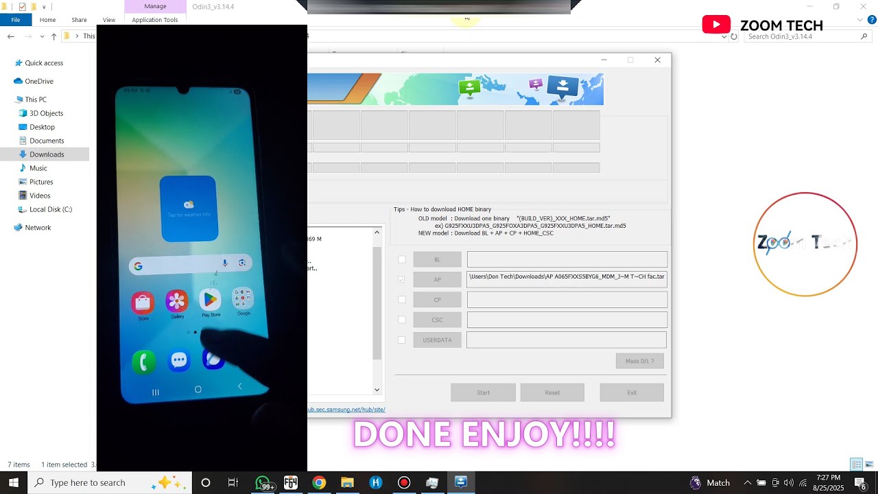 HOW TO REMOVE MDM/KG ON SAMSUNG A065F U5 EASY