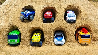 Mega RC Construction Site Action RC Excavator Dump Trucks Wheel Loader Dozer Tractors RC Vehicles