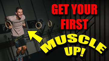 How To Do Your FIRST Ring Muscle Up! (Try This Progression)