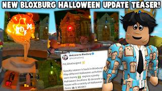 NEW BLOXBURG HALLOWEEN UPDATE TEASER! MONEY EVENT MINI GAMES and NEW LOCATIONS?