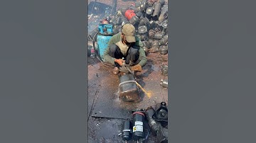 Amazing process of recyling Ac compressor: Satisfying process