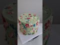 Flower Cake #summer #cake #buttercreamcakes #flowers  #çiçekpasta #blumenmuster #birthdaycake