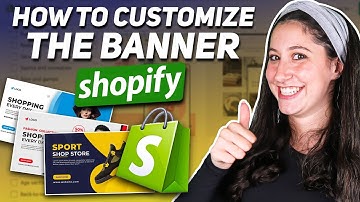 How To Add a Banner On Your Shopify Website (EASY Shopify Tutorial)