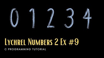 C Numbers 09: Count the number of Lychrel numbers within a specific range [C Programming]