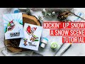 Trinity stamps hop kickin up snow craft overwhelm