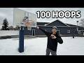 1 Avocado vs. 100 Basketball Hoops