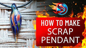 LAMPWORKING | LAMPWORKING GLASS SCRAP PENDANT | Fusing Shop