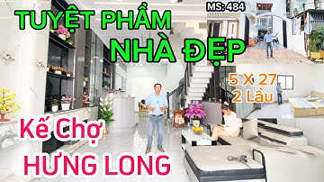 Nhà Đẹp Ngay Kế Chợ Hưng Long Đoàn Nguyên Tuân- Hai Lầu Full Nội Thất 