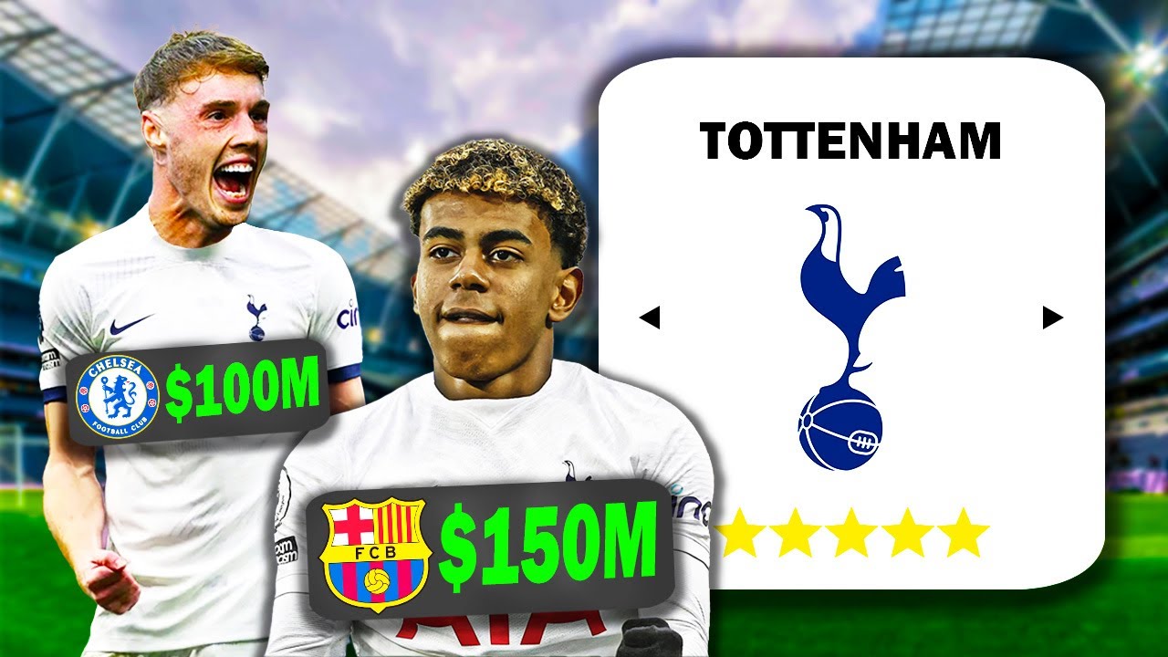 PŘIVEDL JSEM PALMERA A YAMALA!🥳 |  FC25 Tottenham Kariéra #02