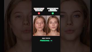 Persona app - Best video/photo editor 😍 #beautyhacks #beautycamera #naturalbeauty #photoeditor screenshot 2