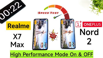 Realme X7 Max vs OnePlus Nord 2 Speedtest Shocking Results OMG After Update 😱🔥🔥🔥