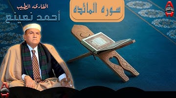 الشيخ احمد نعينع ما تيسر من سوره المائده
