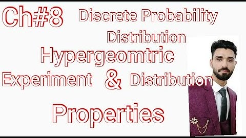 Hypergeometric Distribution Ch 8 amazing (3)|Hypergeometric Distribution in hindi | Statistics Tutor