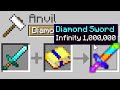 Minecraft, But I Added The Infinity 1,000,000 Enchant...