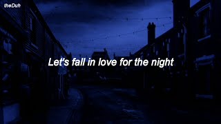 FINNEAS - Let's Fall in Love for the Night (1964) (Lyrics) Resimi
