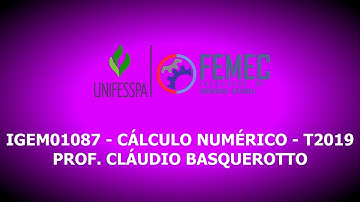 Aula 9 - Integração Numérica - Cálculo Numérico