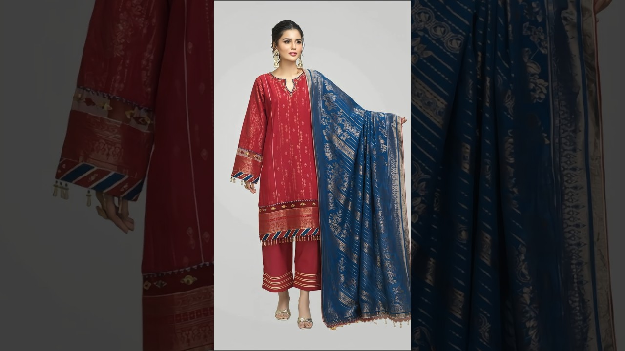 Latest Beautiful Jacquard Dress Designs 💕💕