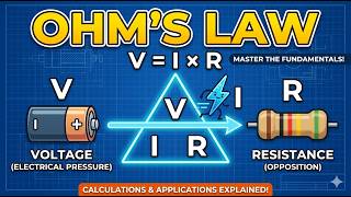Ohm’s Law Explained in 5 Minutes | V=IR Simple Explanation (Physics)