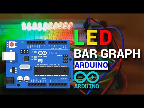 Arduino Led Bar Graph - Youtube