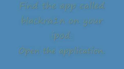 How to Jailbreak,Add Themes to ipod touch 3.1.2 firware required.wmv
