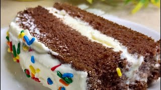 Mouthwatering Chocolate ice cream cake |Tasty chocolate cake with ice cream| shorts |Yummy Recipes