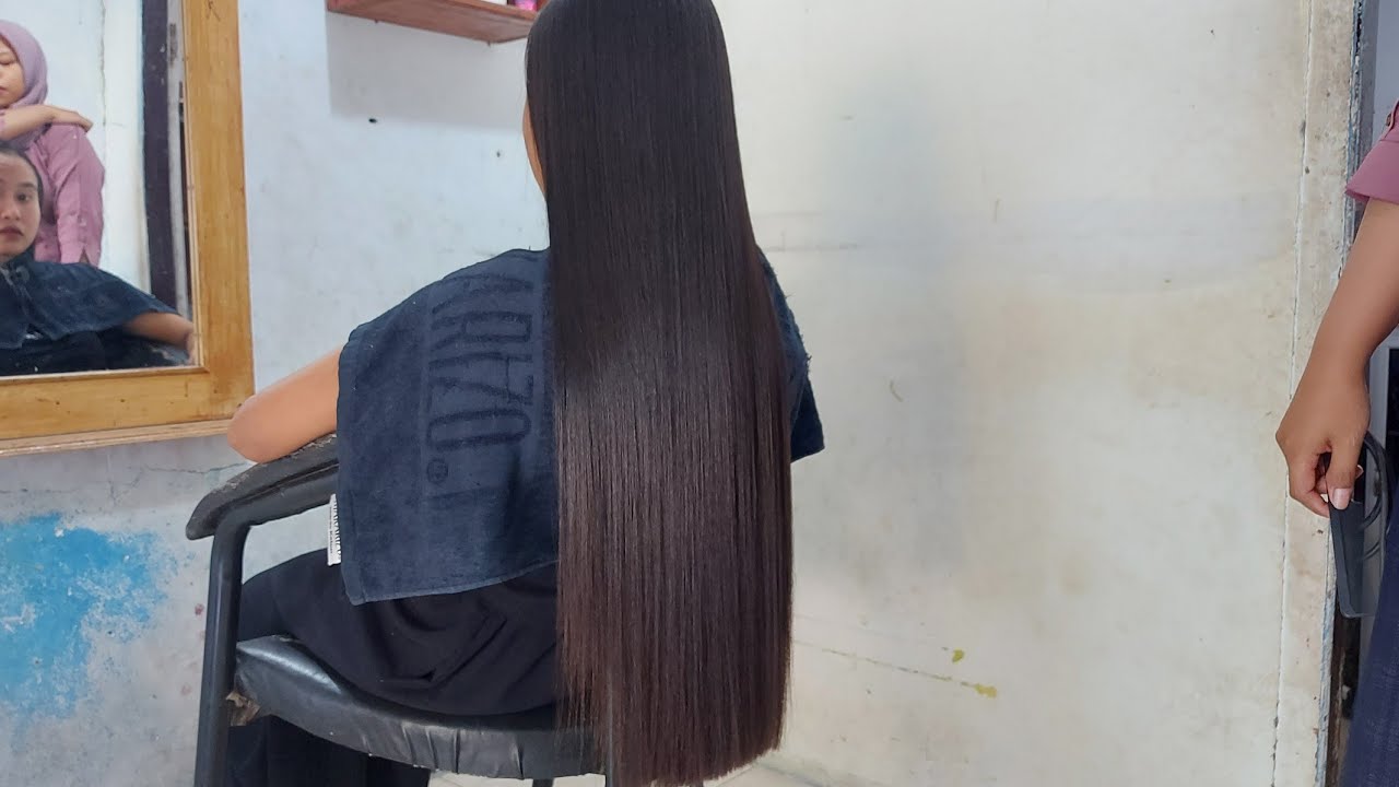 Smothing Rambut Panjang ,ikal  gelombang hasilnya  Halus Lembut berkilau
