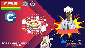 Tugas Akhir Pemrograman Dasar : Program Warmindo Software - Dadi Hadiansyah #TugasAkhir #C++