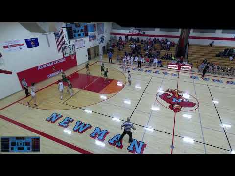 Newman Catholic High School vs Chequamegon High School Mens JV Basketball