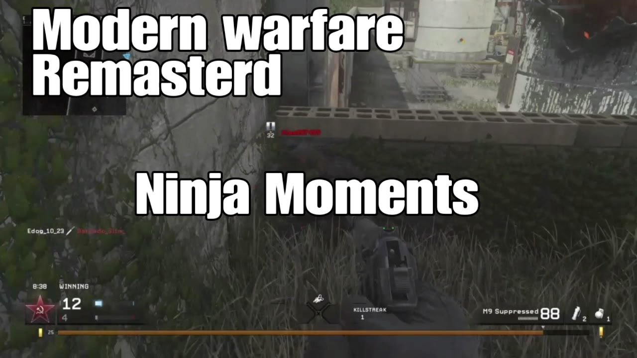 Modern warfare Remasterd | MWR Ninja Moments