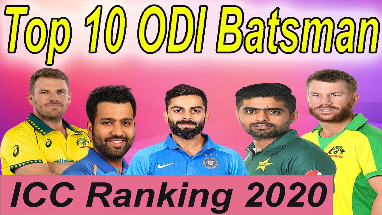 ICC Announce Latest New odi Ranking 2020 | Top 10 odi Batsman List ...