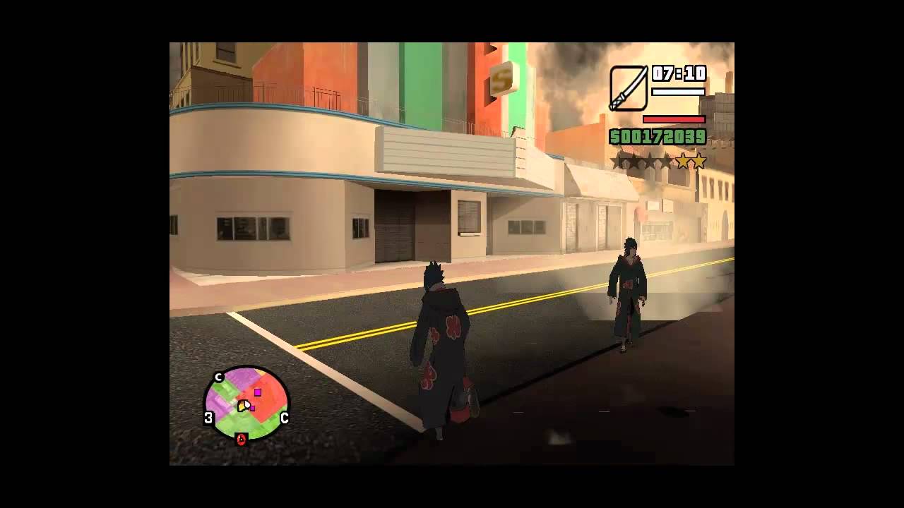 GTA POWER OF THE NINJA SASUKES TURFF