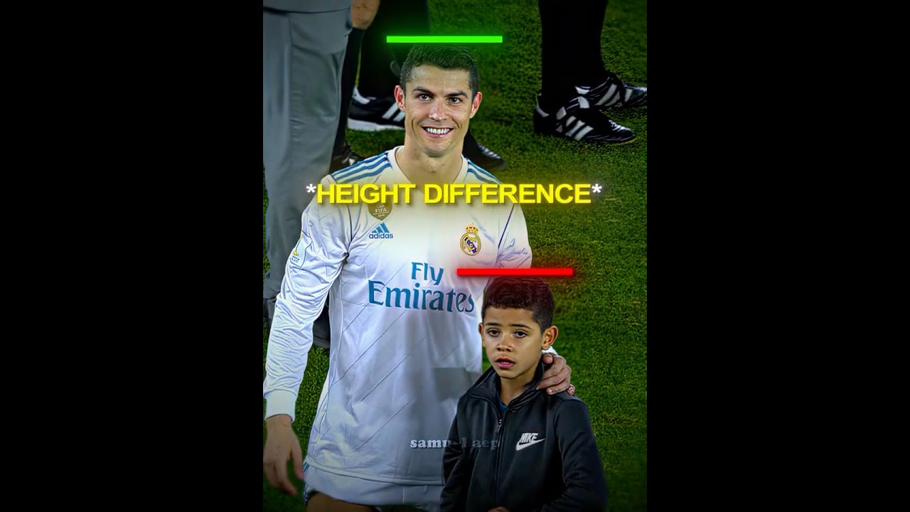 Ronaldo Jr's Height Evolution.. 🤯🔥