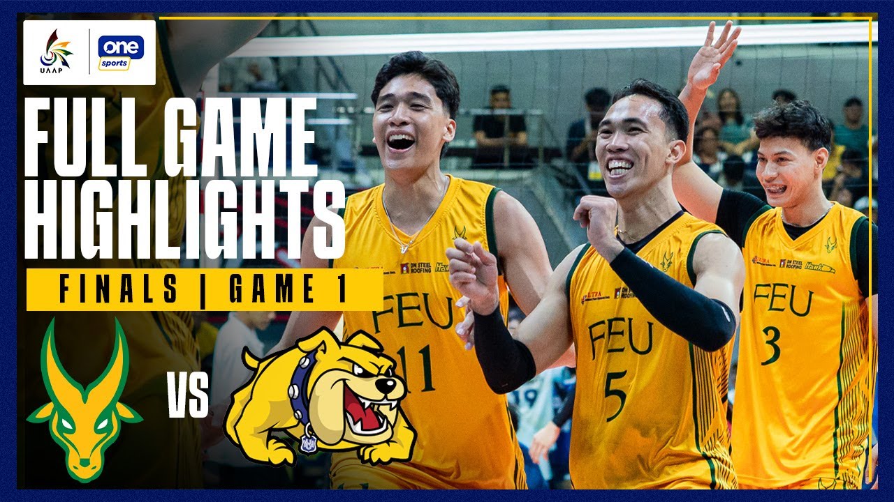 NU vs. FEU | FULL GAME HIGHLIGHTS | UAAP SEASON 87 MEN'S VOLLEYBALL FINALS | GAME 1 | MAY 11, 2025