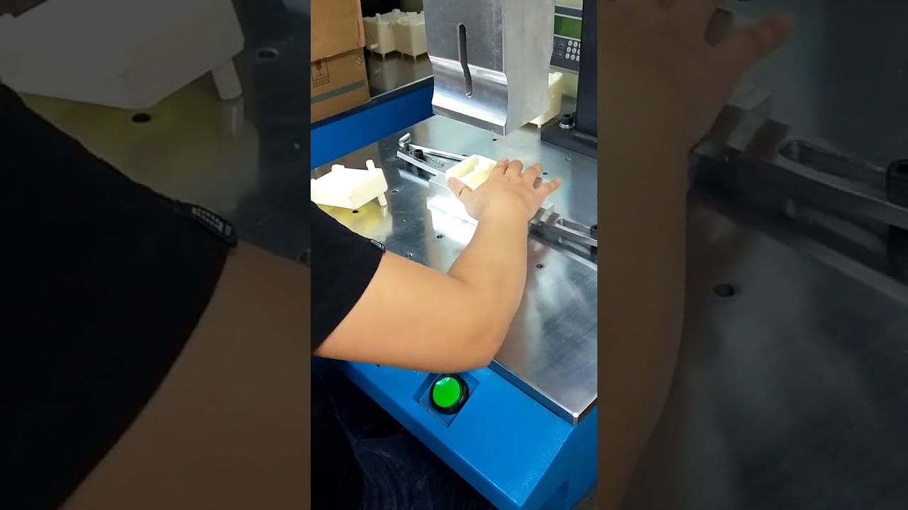 ultrasonic Welding of industrial plastic box, the seal test results is ok