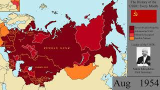 The History of the Soviet Union: Every Month