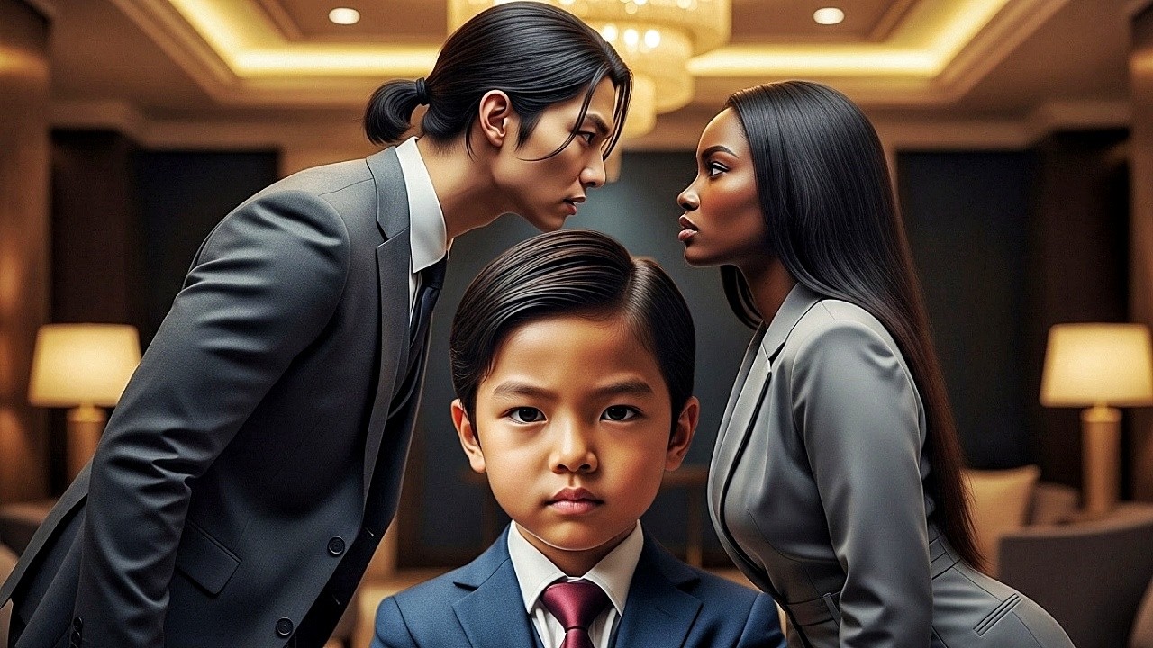 I Hid His Son for 7 Years… Until My 6-Year-Old Asked the Billionaire, Why Are You Staring at My Mom?