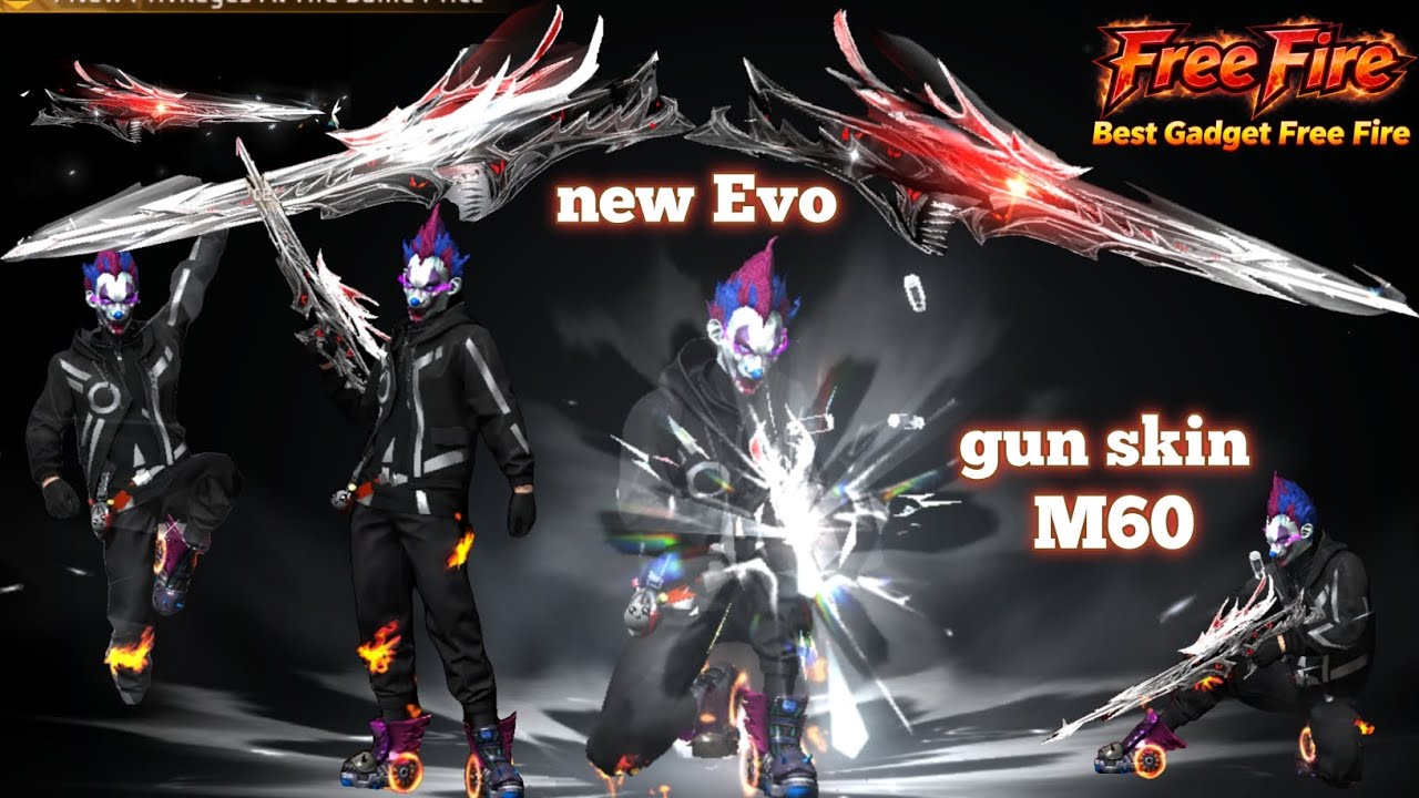 "Evo M60 Skin Review 🔥 Full Upgrade, Effects, Evolution, Damage Test – Free Fire Hindi"