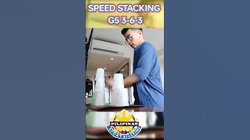 Fast Speed Stacking: G5 3-6-3 in 2.253 Seconds! #cupstacking #fast #shorts