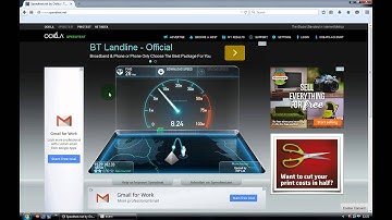 How to check internet speed on windows 7?