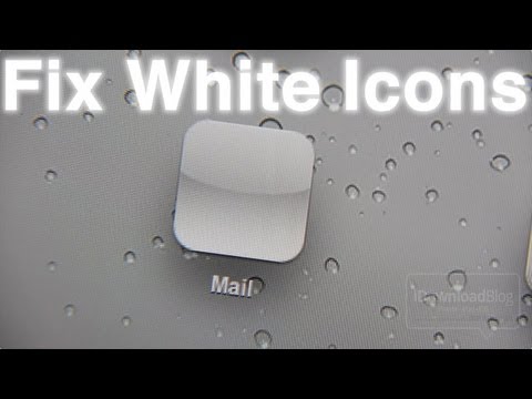 How to Fix White Icons With Springtomize 2
