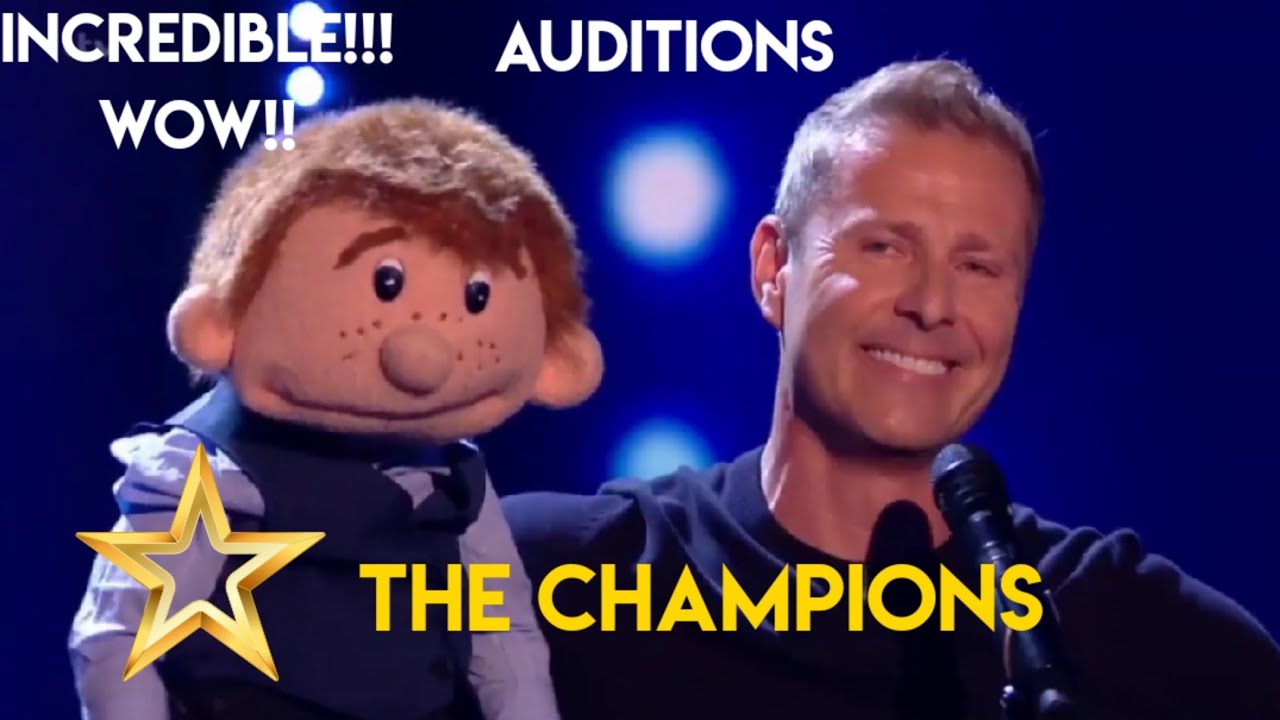 Paul Zerdin Incredible Ventriloquist Leaves Judges Open Mouthed
