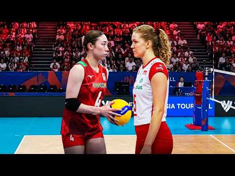 VNL女子バレーボール銅メダル3位ポーランドVSブルガリア直筆サイン入り