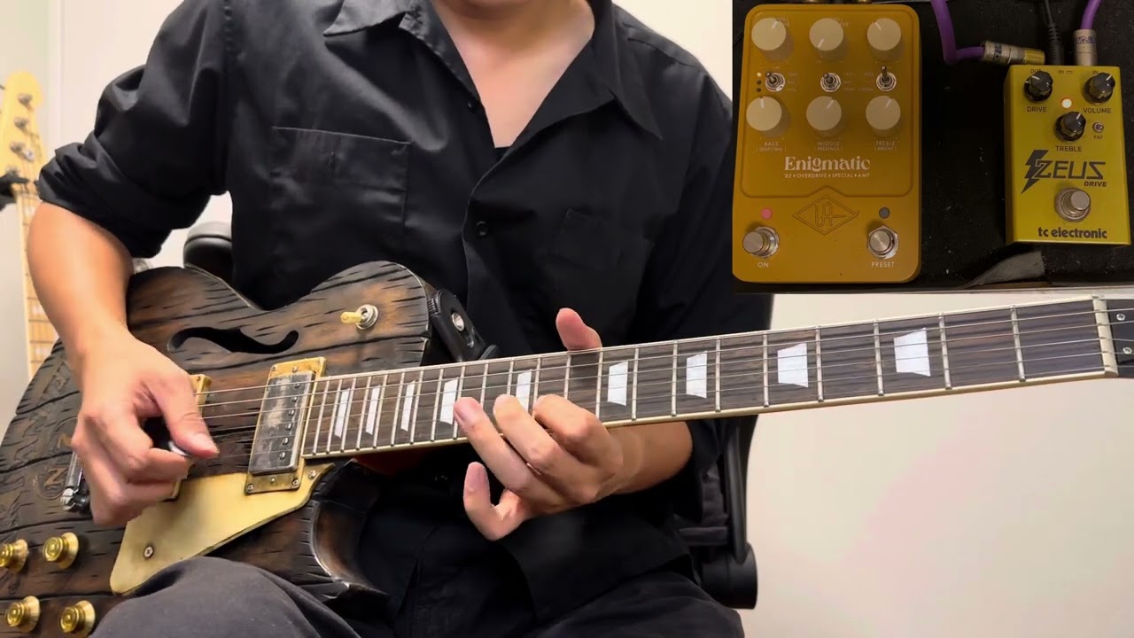 Universal Audio Enigmatic + TC Electronic Zeus Drive Sound Demo