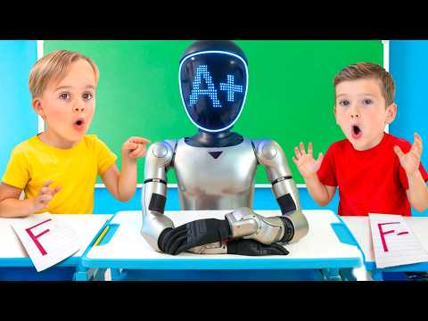 Chris and His Friends – School Adventure with a Robot Teacher