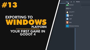 Your First Game In Godot 4 Final Part - Exporting To Windows