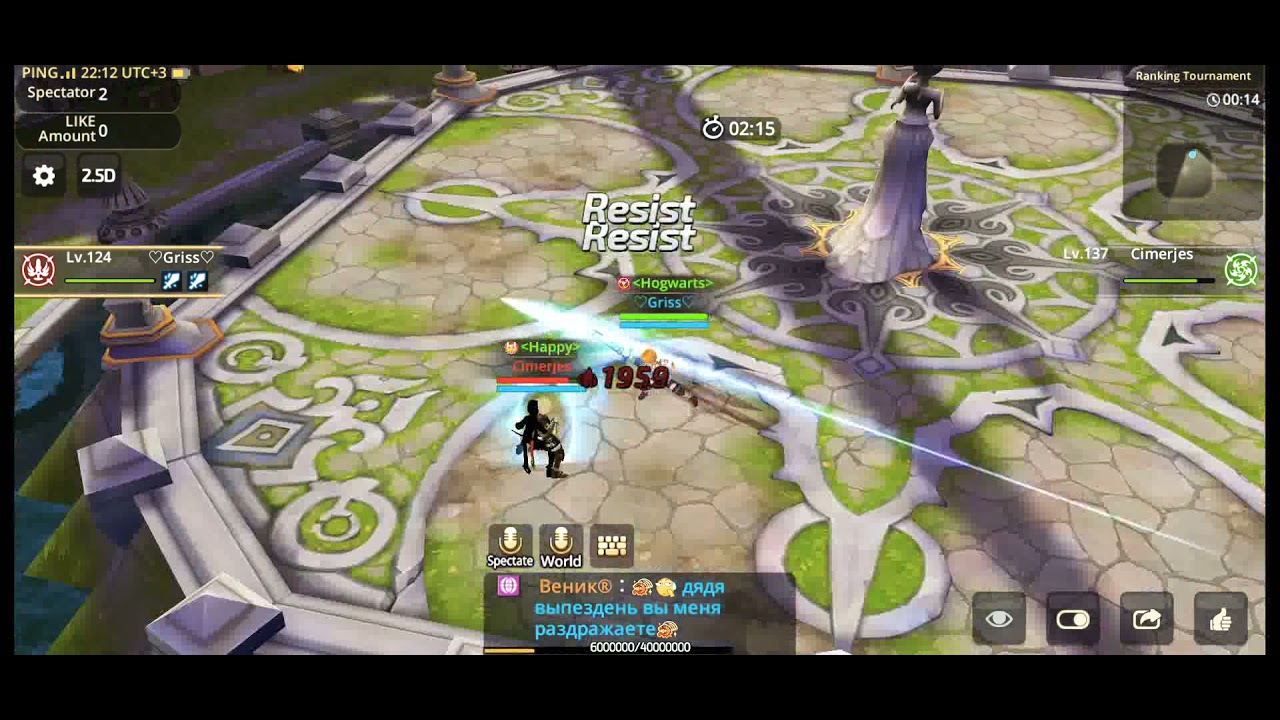 EU vs RU Clashing of top server pvp