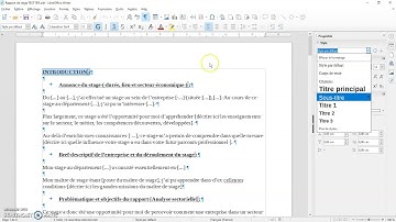 15   LibreOffice 6 1 1 2 Writer   Sommaire automatique